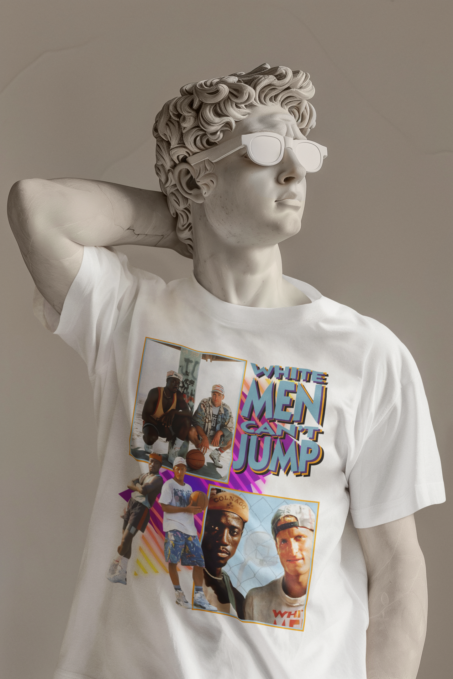 WHITE MEN T-shirt